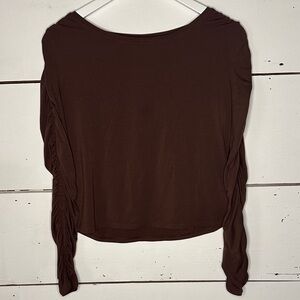 Athleta All Around Ruched Long Sleeve Women’s Blouse